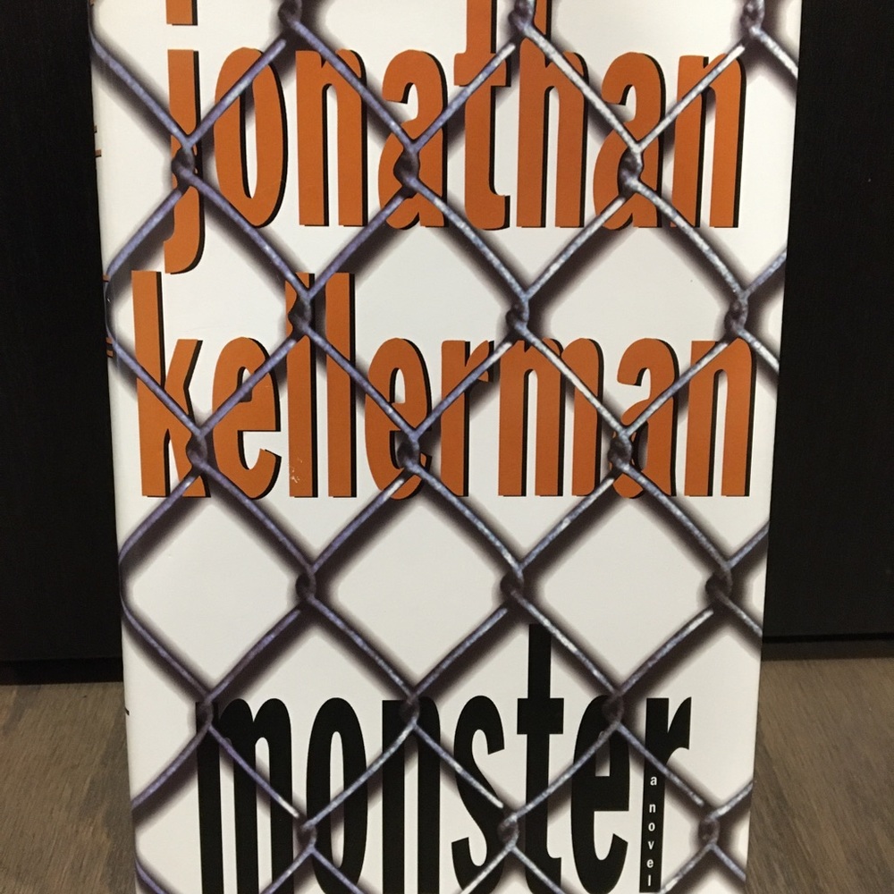 Monster (Hardcover with Dust Jacket) - Jonathan Kellerman Psychological Thriller